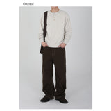 MEIR BUTTON HENRY NECK MTM