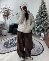モエルクロップブラッシュカーディガン