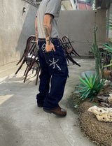 No.1239 CO handle E denim PT (3color)