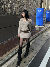 Soft Belt Knit ops