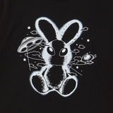 25SS SOLO RABBIT ALIEN SHORT SLEEVE T-SHIRT BLACK