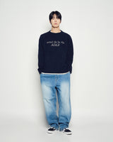 25FW FULL BANDING WASHING DENIM PANTS BLUE
