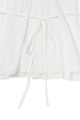 Lace strap blouse
