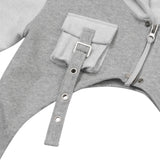 ロベントメタルロゴボレロフードジップアップ (2Color)