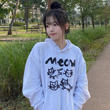 ドゥードルミャオフーディー (LIGHT GRAY)