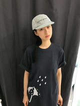 サマーガールズナイロンキャンプキャップ - グレー