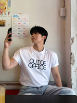 アウトオブオフィスクロップTシャツ