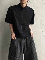 EL バイカーハーフジャンパー 2C