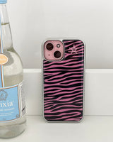 【MADE】 Kitsch Zebra phonecase (pink)