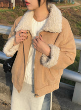[Fur Lining] ラットウールスエードムスタンジャンパー