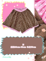 Plush skirt pants‌
