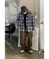 サイドリングワイドパンツ