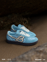 ジョイントネームレトロジャーマントレーニングシューズ - BLUE