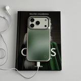 (magsafe) blur green bumper case