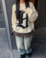 B angora knit