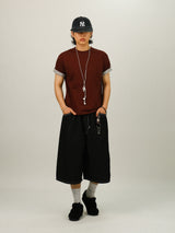 HA Roll-up Layered Muscle Fit 1/2 T