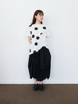 ephy wrinkle banding skirt