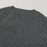 スキューダイアゴナルジッパーニット – M / L (6 Colors)