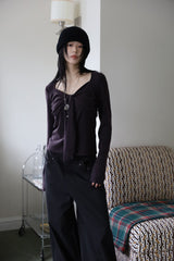 Western Stud Cotton Pants