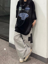 crack cross jogger pants