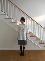 YWD WELCOME Tシャツ_アイボリー (1color)