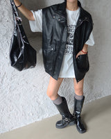 エントンオーバーサイズフィットプリント半袖Tシャツ