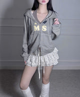 Lovin Hooded Zip-Up