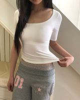 ドキュビルトインキャップ7スリーブTシャツ