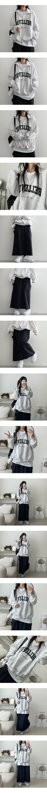 Pendos String Slit Cargo Skirt