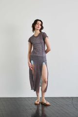 WITTY KNIT ONE-PIECE / MOCHA