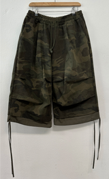 STRAP🪢 MILITARY CAMOUFLAGE PARACHUTE BERMUDA 🩶🖤💚2COLOR