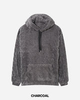 ケーブルフリースフーディー