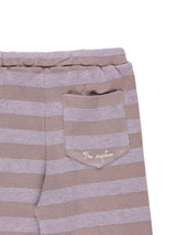 STRIPE KNIT PANTS (PURPLE)