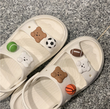 3D Chanibear シリコンチャーム(2-color set)