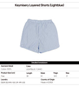 Camo Layered Shorts (Stripe)