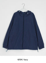 [unisex] ソヨ カラー ルーズフィット ウィンドブレーカー