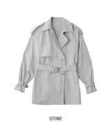 Mir Epaulet Half Trench Jacket