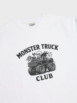 MONSTER TRUCK CLUB Tシャツ - ホワイト