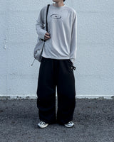 Face Track Line Snap Pants