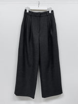 [Setup Available] Pepper Two-Tuck Wide Slacks