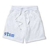 STGM ロゴショートパンツ (Black / White Melange)