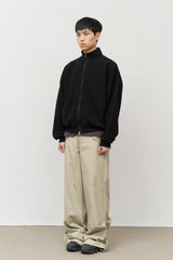 Aaron Waffled Full Zip Up