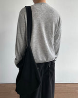 Waffle Crop Long Sleeve Tee