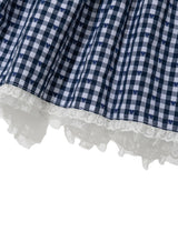 A-LINE LACE DRESS(NAVY)