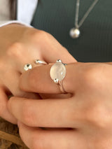 Sheer ring (silver) *1PCS