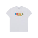 24FW クレヨンドローイングロゴショートスリーブTシャツ ホワイト