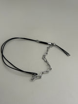 Liberty Leather Bar Mix Necklace