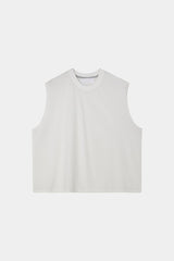 No.1222 P crop sleeveless (4color)