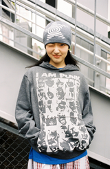 I Am Punk Hoodie - Charcoal   