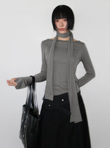 [SCARF SET] MOOD LONGSLEEVE